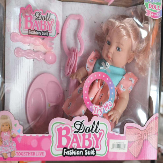 Doll set with feeding kit - Otloubnow