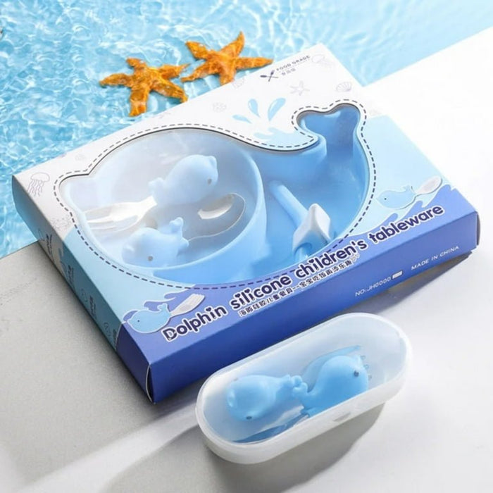 Dolphin silicone tableware - Otloubnow
