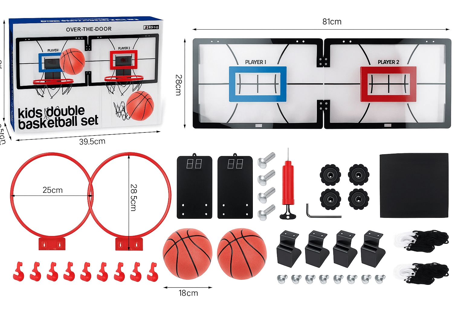Double Basketball Board - Otloubnow