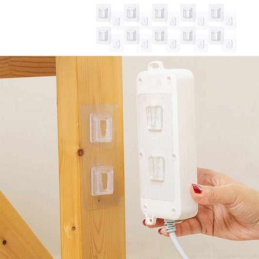 Double sided adhesive hooks - 10 pairs - Otloubnow