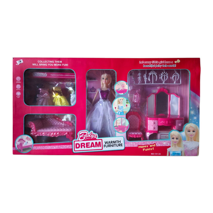 Dream doll with furniture and accessories - Otloubnow
