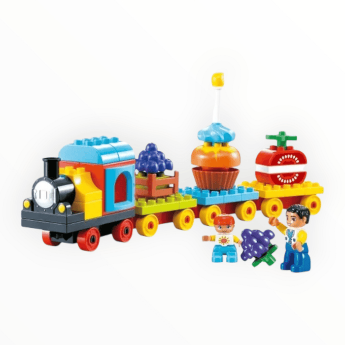 Dream train blocks set - 55 pcs - Otloubnow