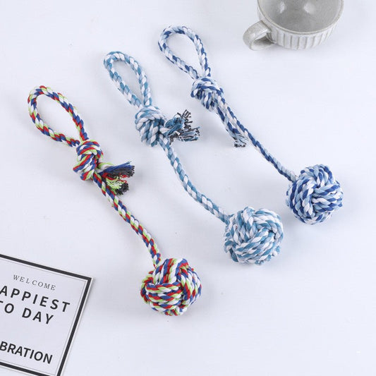 Durable Dog Toy Rope with Ball - Otloubnow