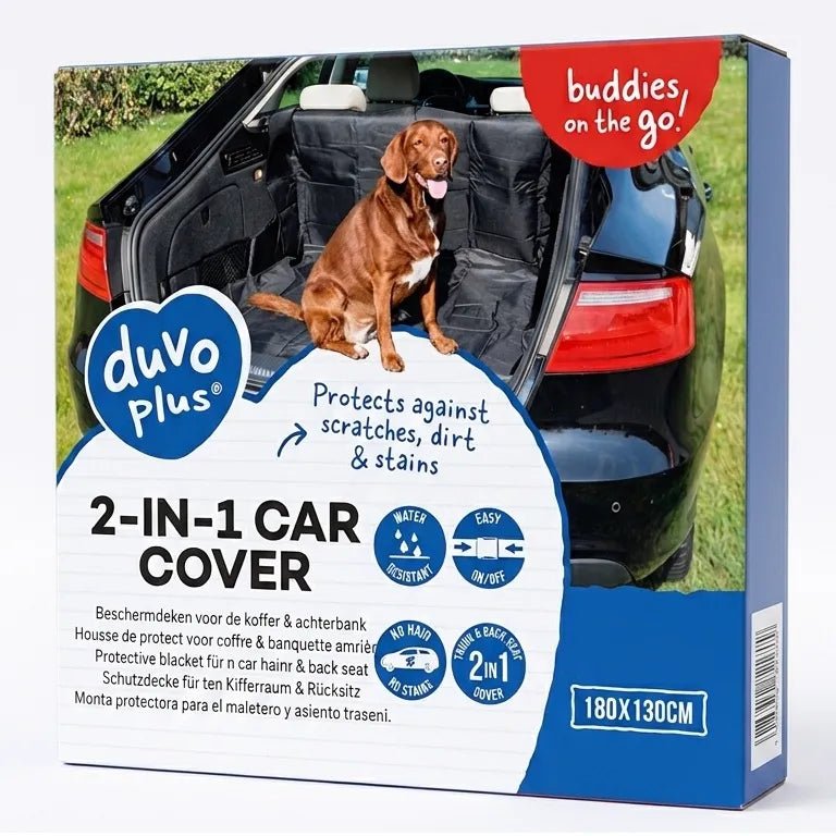 Duvo 2-in-1 Car Trunk & Back Seat Cover (180 x 130cm) - Otloubnow