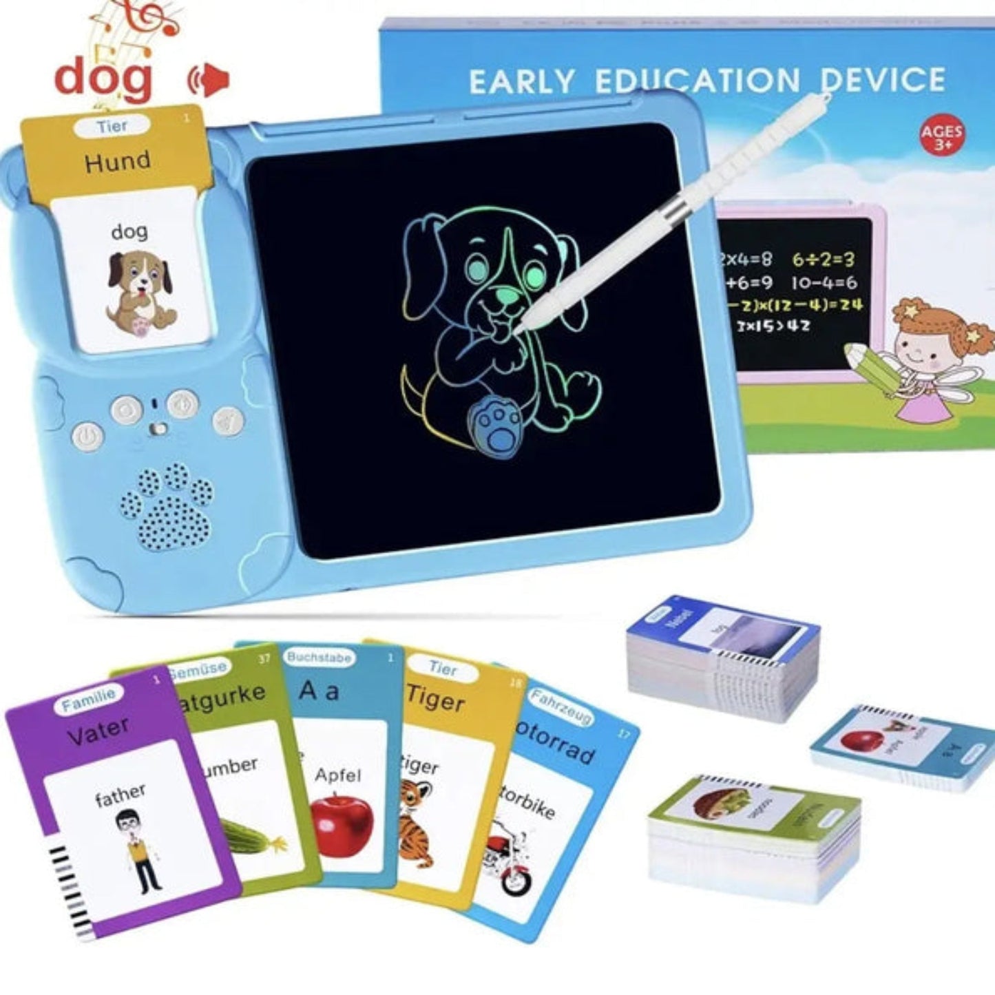 Early learning device with LCD tablet - Otloubnow