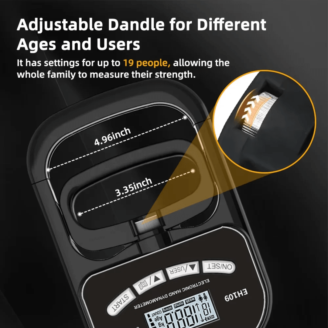 Electronic hand grip dynamometer - Otloubnow