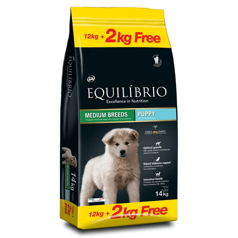 Equilibrio - Medium Breed Puppy Dog Dry Food - Otloubnow