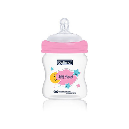 Extra Wide Neck Feeding Bottle 150ml - Optimal - Otloubnow