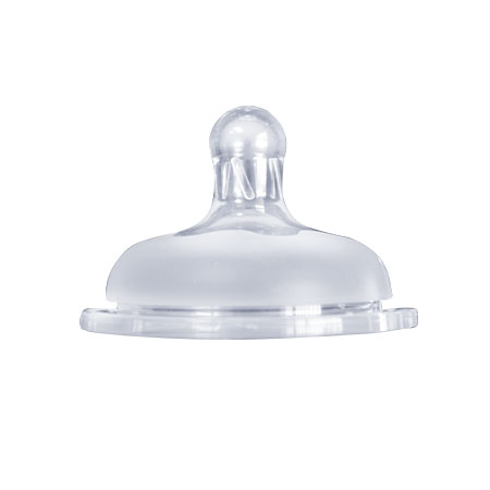Extra Wide Silicone Nipple 0+ - Otloubnow