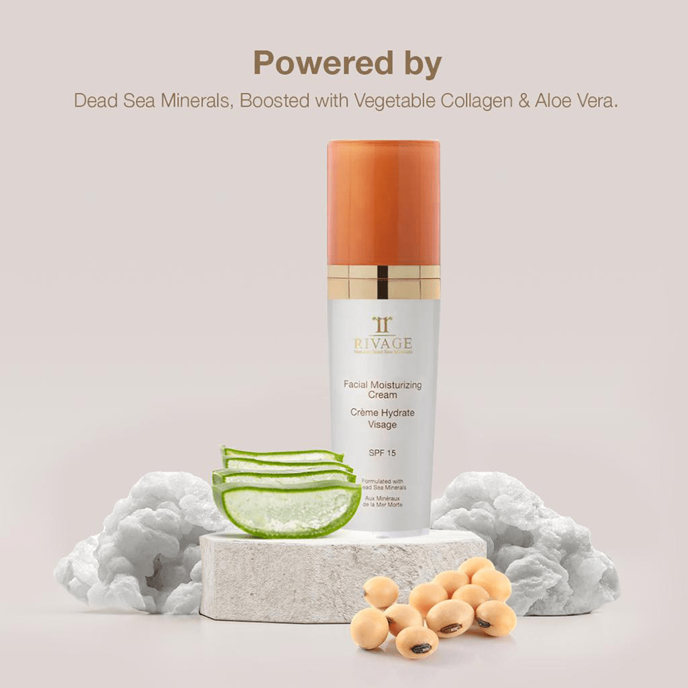 Facial Moisturizing Cream – SPF 15 – Bottle 60ml - Otloubnow