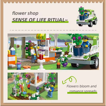 Flower shop blocks set - Otloubnow