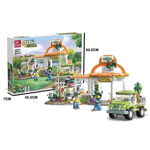 Flower shop blocks set - Otloubnow