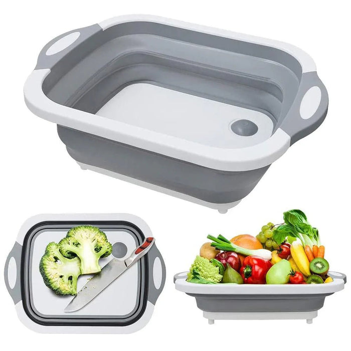 Foldable cutting board & drain basket - Otloubnow