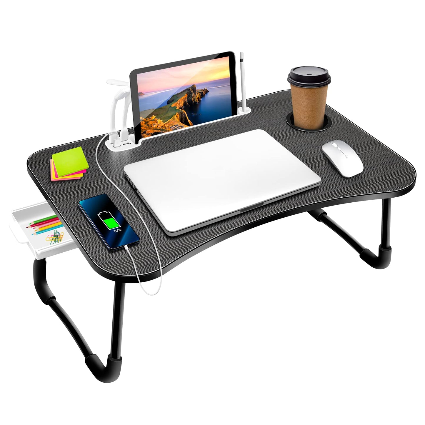 Foldable Laptop Desk for Bed/Sofa - Otloubnow