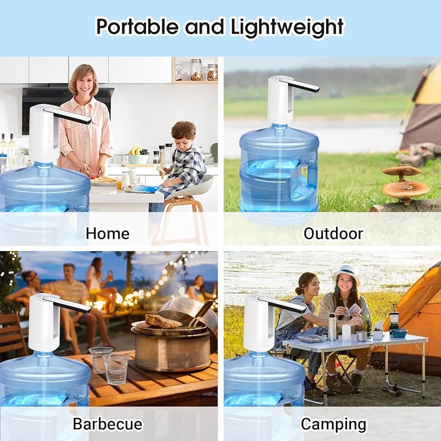 Foldable rechargeable water pump - Otloubnow