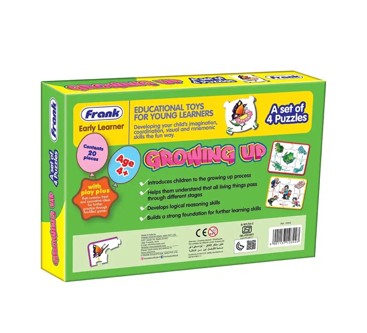 Frank growing up puzzle - Otloubnow