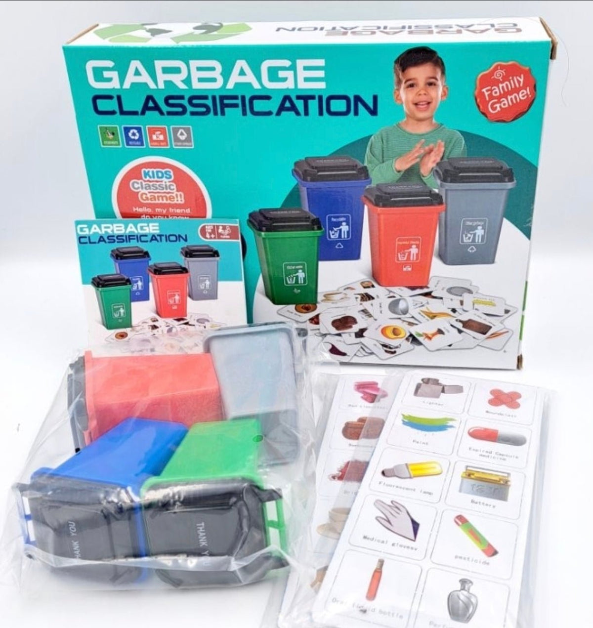 Garbage sorting game - Otloubnow