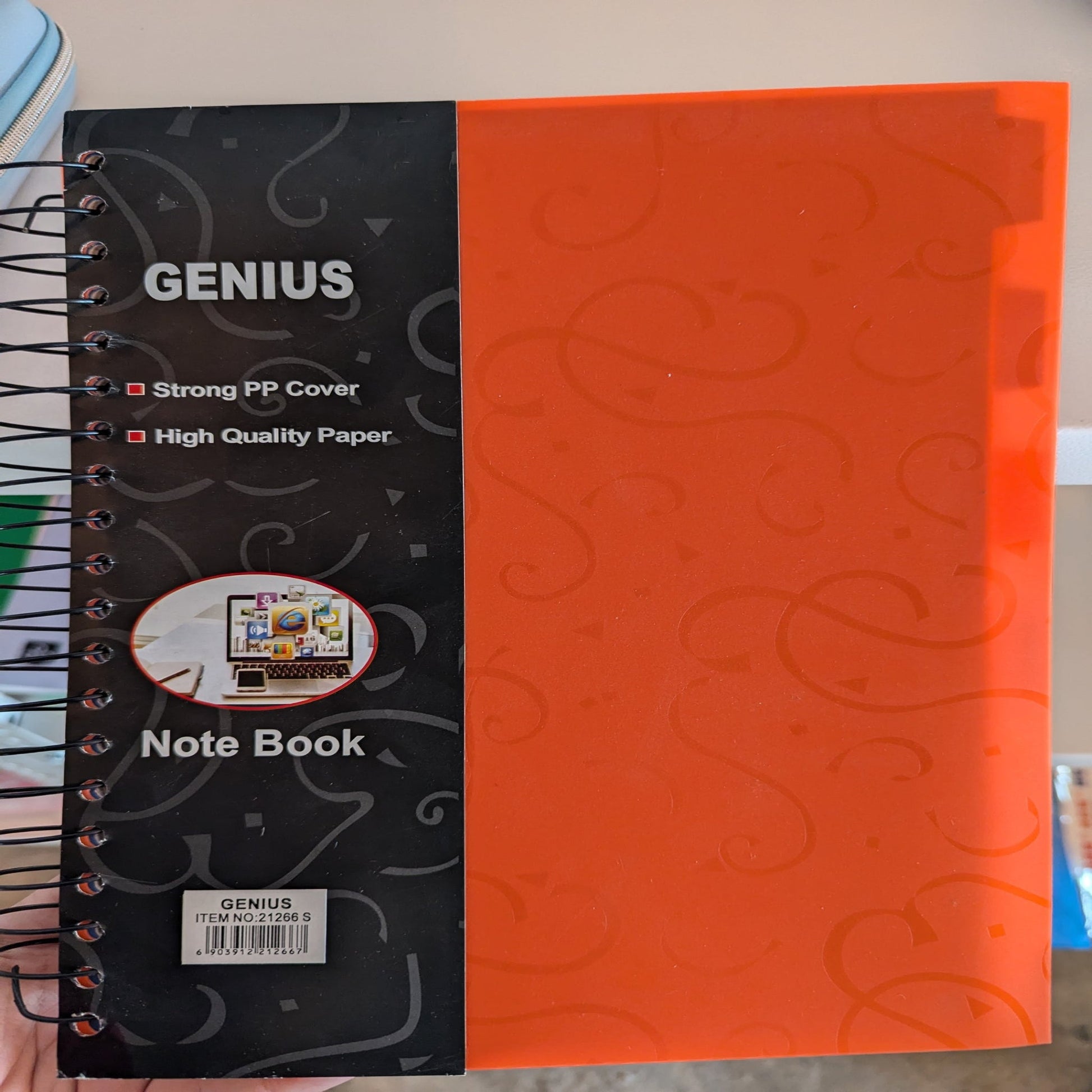 Genius 12/14 subject copybook spiral - Otloubnow