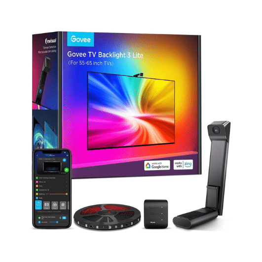 Govee Envisual TV Backlight T3 Lite for 55 - 65" TVs - Otloubnow