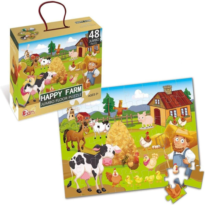 Happy farm jumbo puzzle 48 pcs - Otloubnow