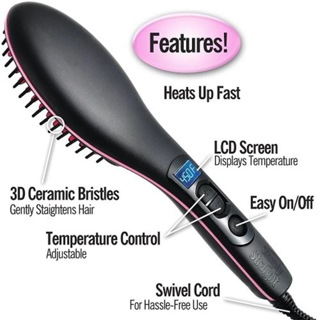 Heat Hair Straightner Ceramic - Otloubnow