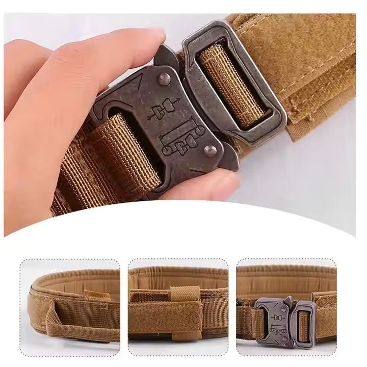 Heavy Duty Tactical Dog Collar for Medium and Large Dogs - Otloubnow