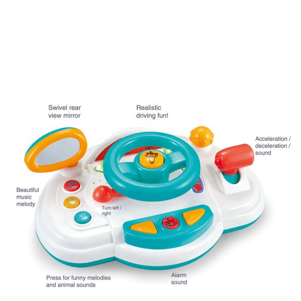 Interactive baby steering wheel - Otloubnow