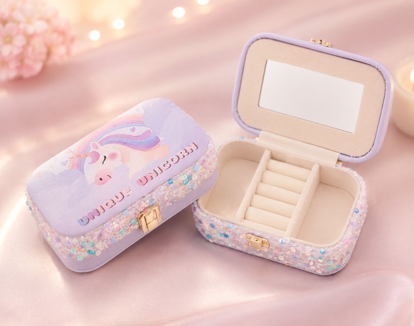 Jewelry Box With Mirror - Otloubnow