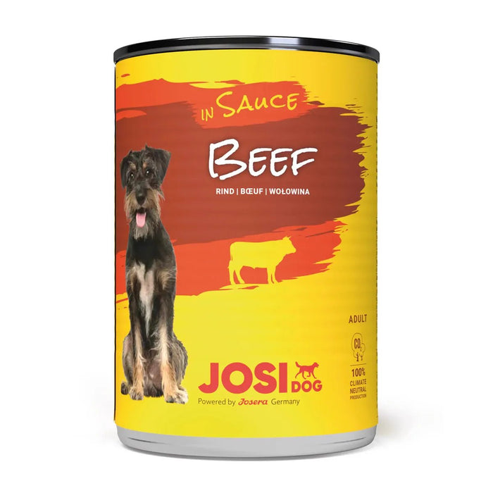 JosiDog Beef in Sauce Wet Dog Food – Tender Beef Chunks in Gravy for Adult Dogs - Otloubnow