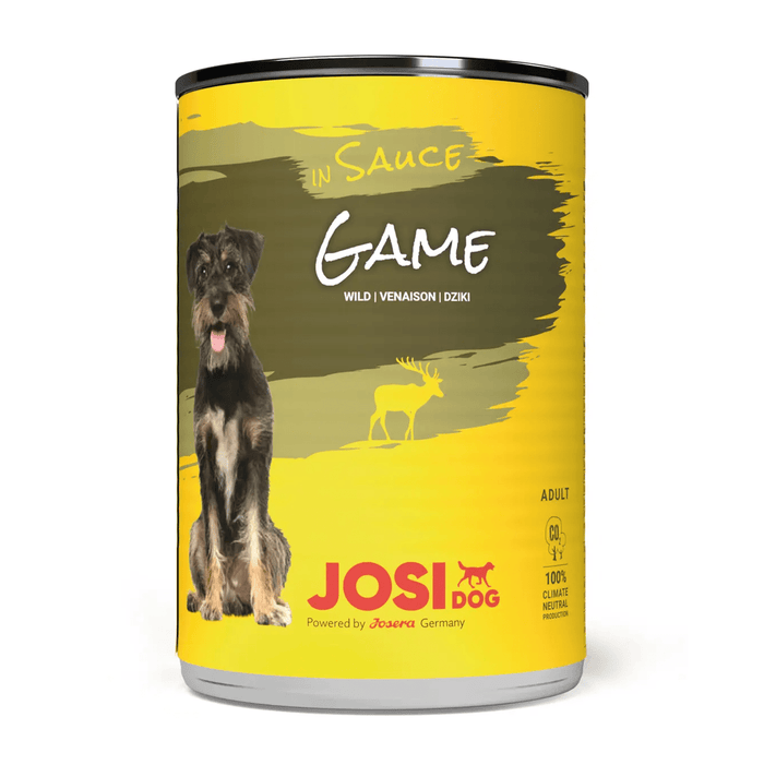 JosiDog Game in Sauce Wet Dog Food – Tender Chunks in Gravy for Adult Dogs - Otloubnow