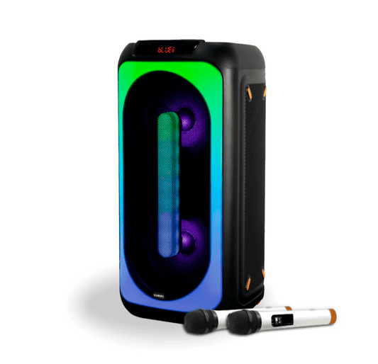 KB ELEMENTS Karaoke speaker - 2 wheels trolley - 2 x 8" Subwoofer - Otloubnow