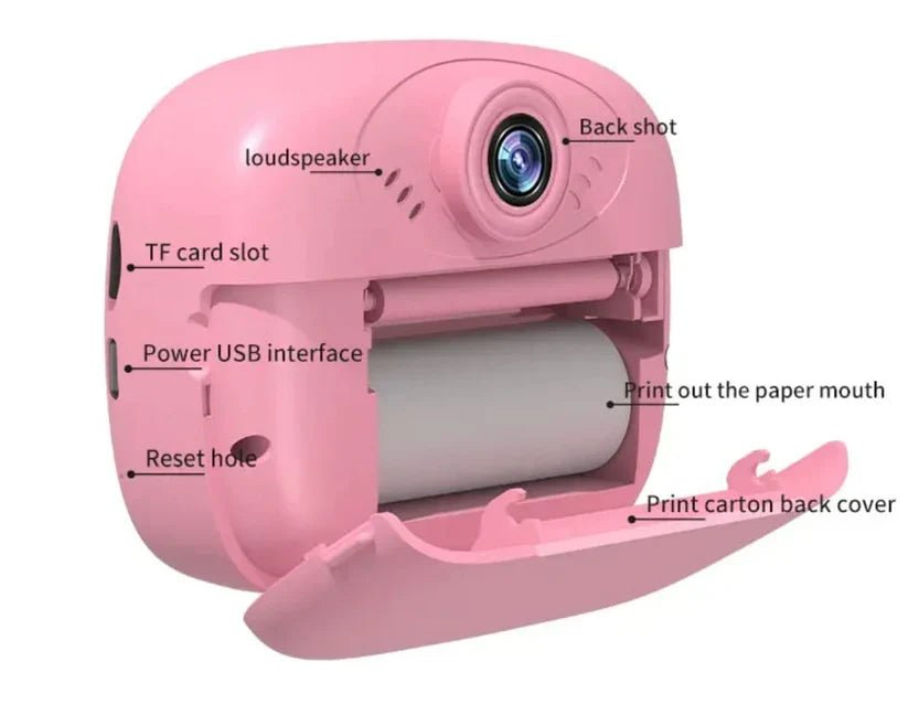 Kids print camera - Otloubnow