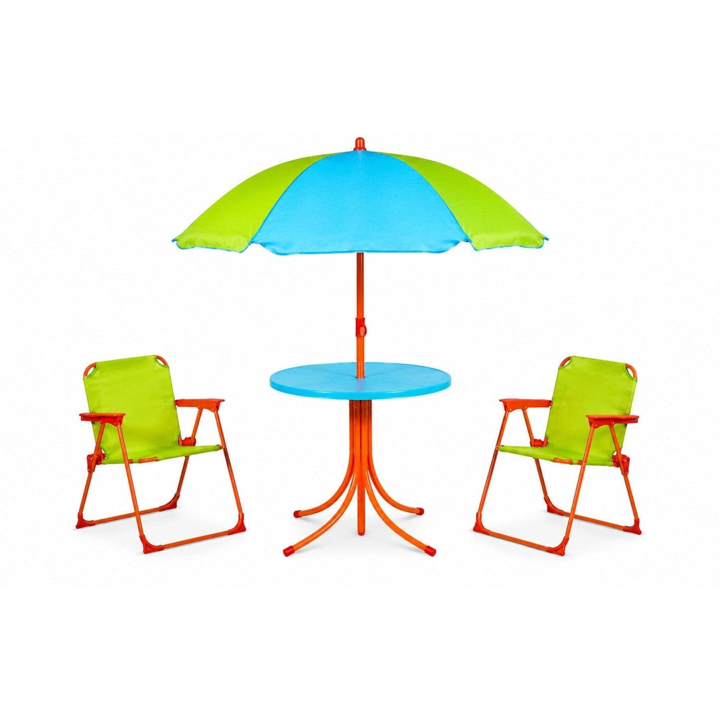 Kids table with chairs and parasol - Otloubnow