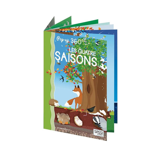Les quatres saisons pop up 360 book - Otloubnow