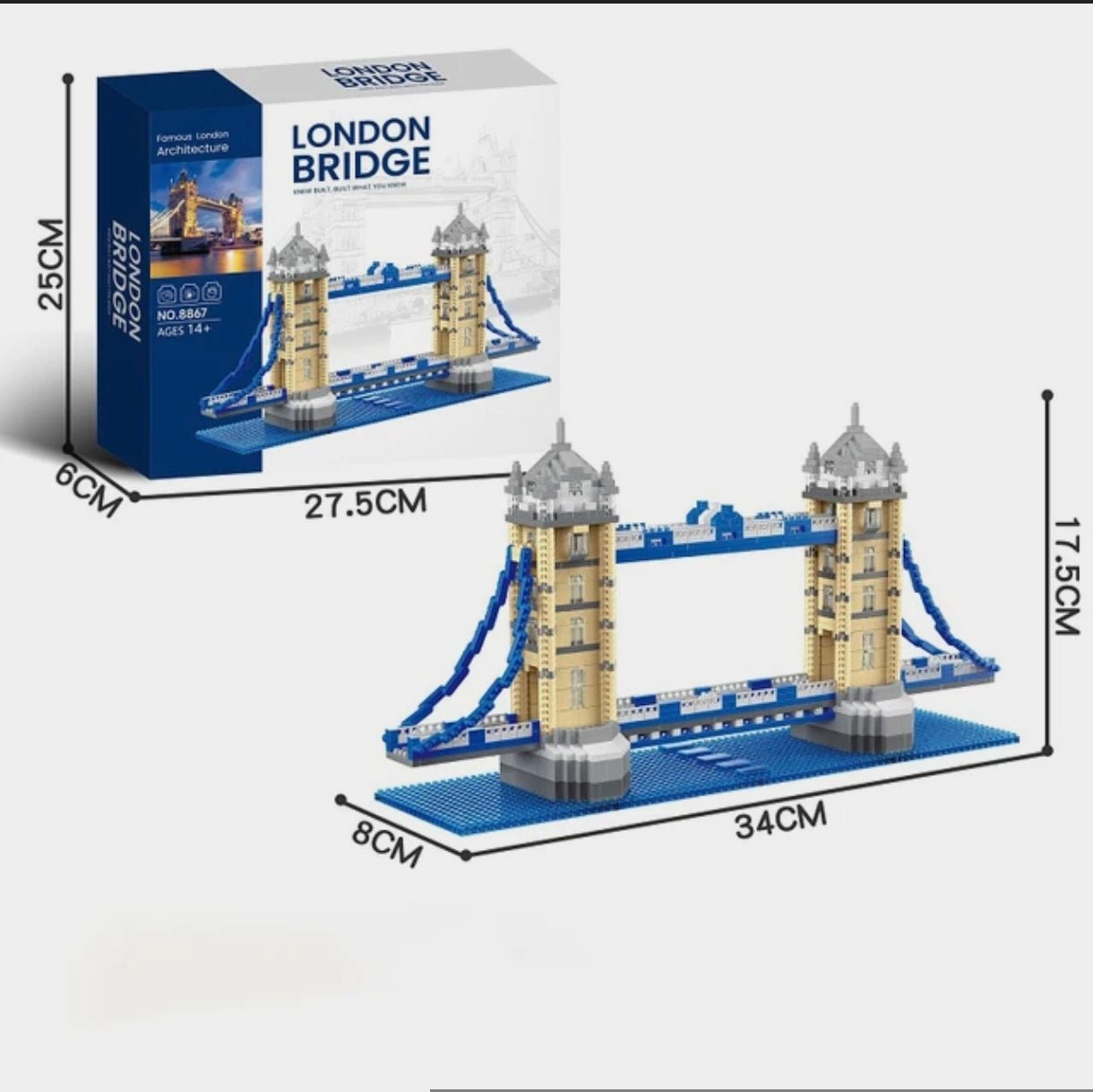 London bridge blocks set - Otloubnow