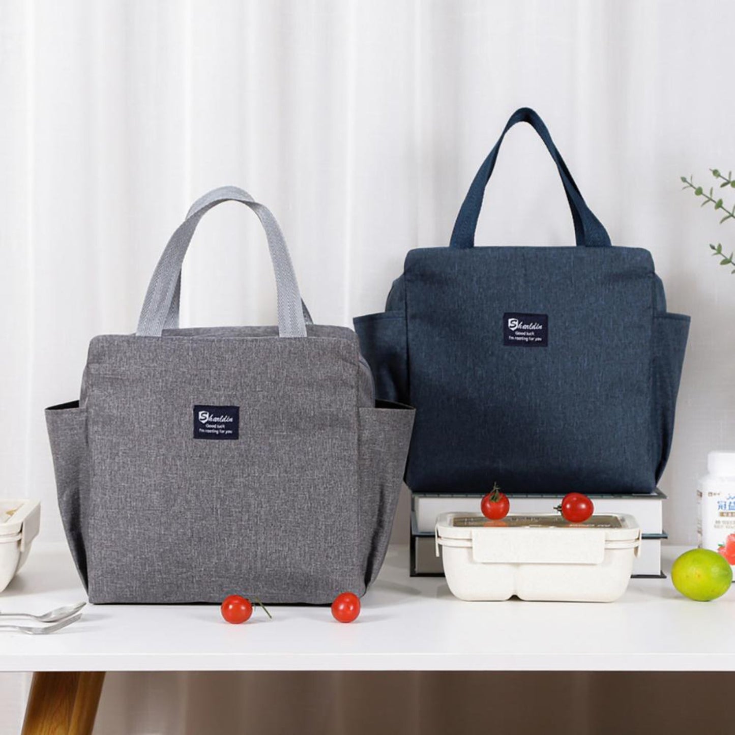 Lunch bag with 2 side pockets - Otloubnow