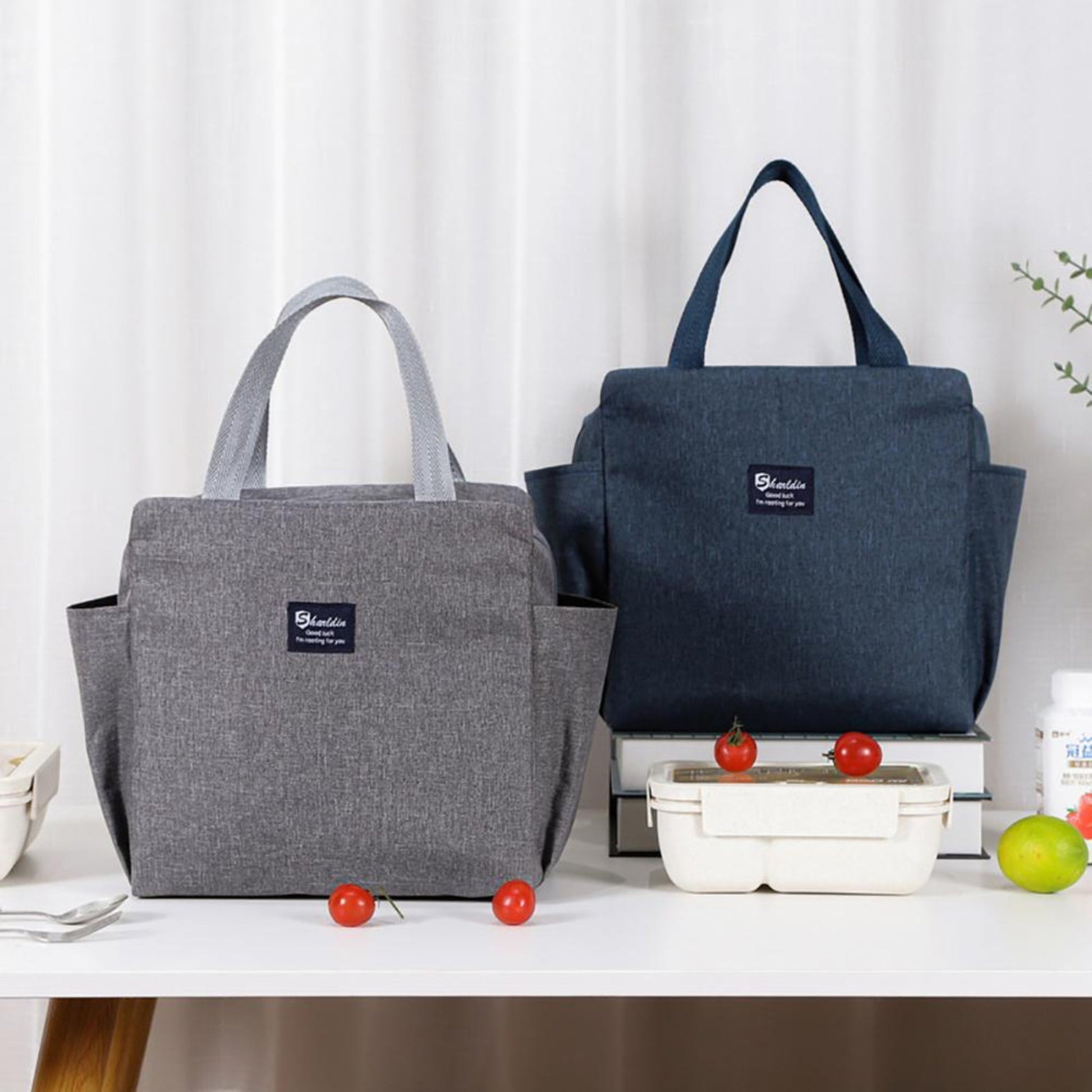 Lunch bag with 2 side pockets - Otloubnow