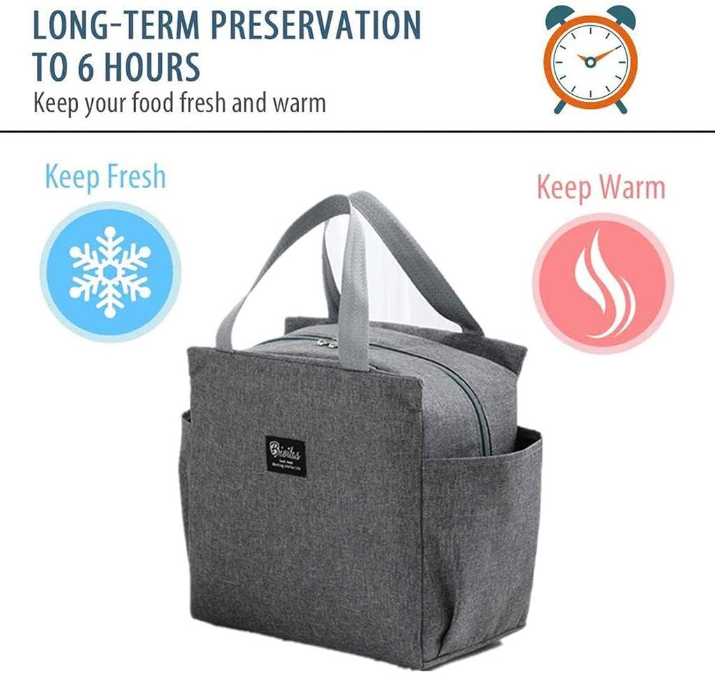 Lunch bag with 2 side pockets - Otloubnow