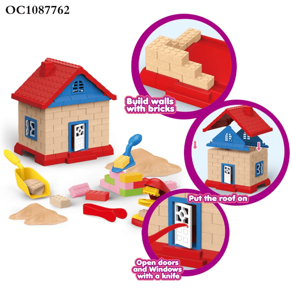 Magic sand build house - Otloubnow