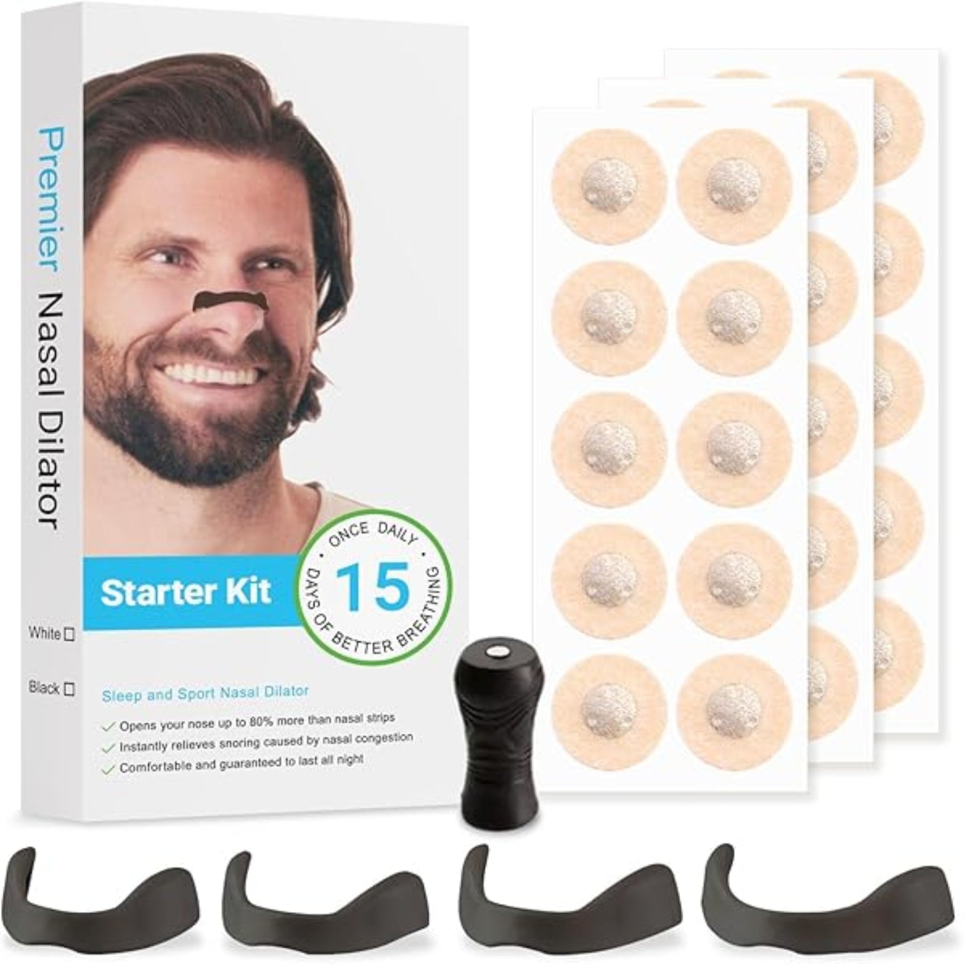 Magnetic nasal strips - Otloubnow