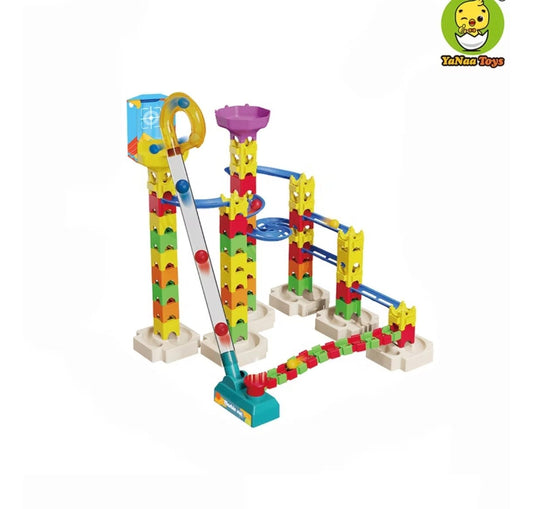 Marble run track set - 83 pcs - Otloubnow