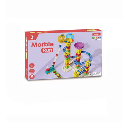 Marble run track set - 83 pcs - Otloubnow