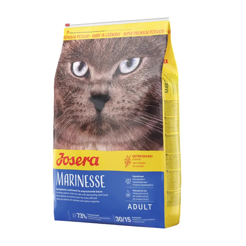 Josera Marinesse Grain-Free Dry Cat Food – Hypoallergenic Salmon for Sensitive Cats