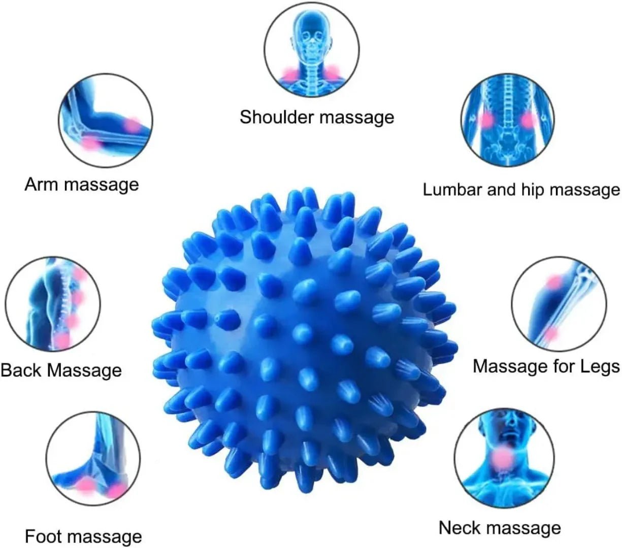 Massage spiky ball (1 pc) - Otloubnow