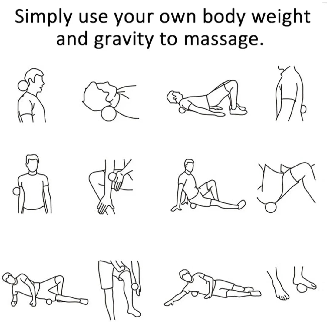 Massage spiky ball (1 pc) - Otloubnow