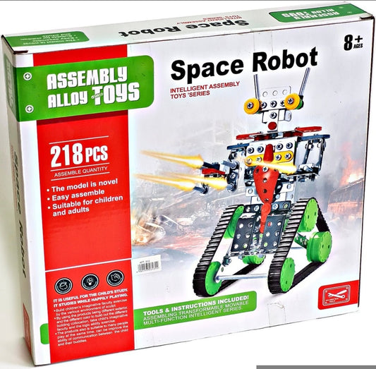 Metal assembly space robot - Otloubnow