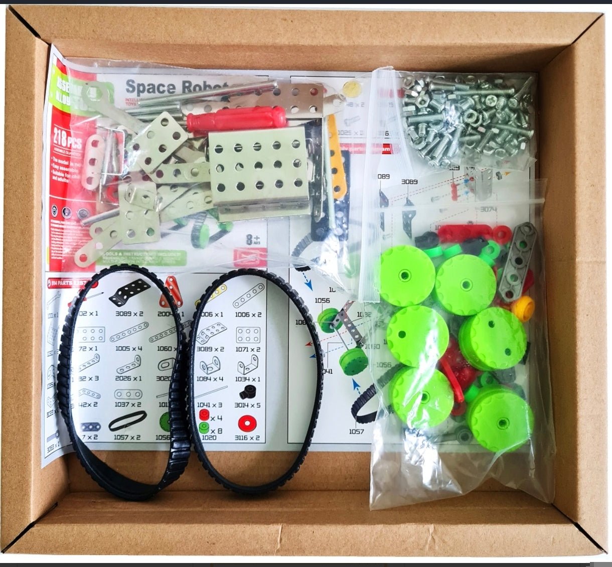 Metal assembly space robot - Otloubnow