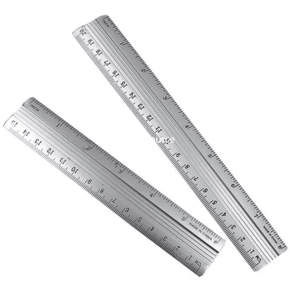 Metal ruler 15/20/30 cm - Otloubnow