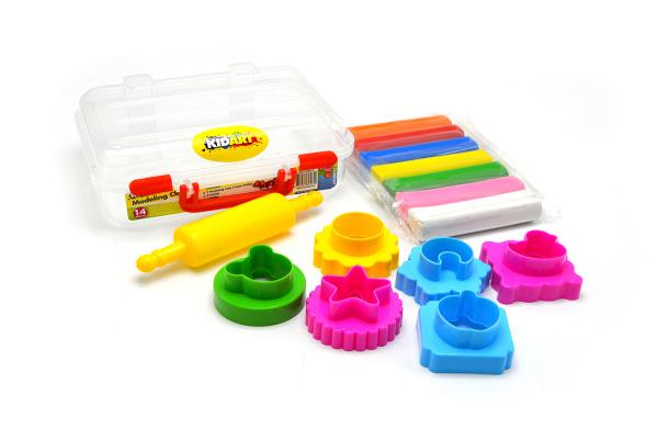 Modeling clay 440g set in a box - Otloubnow