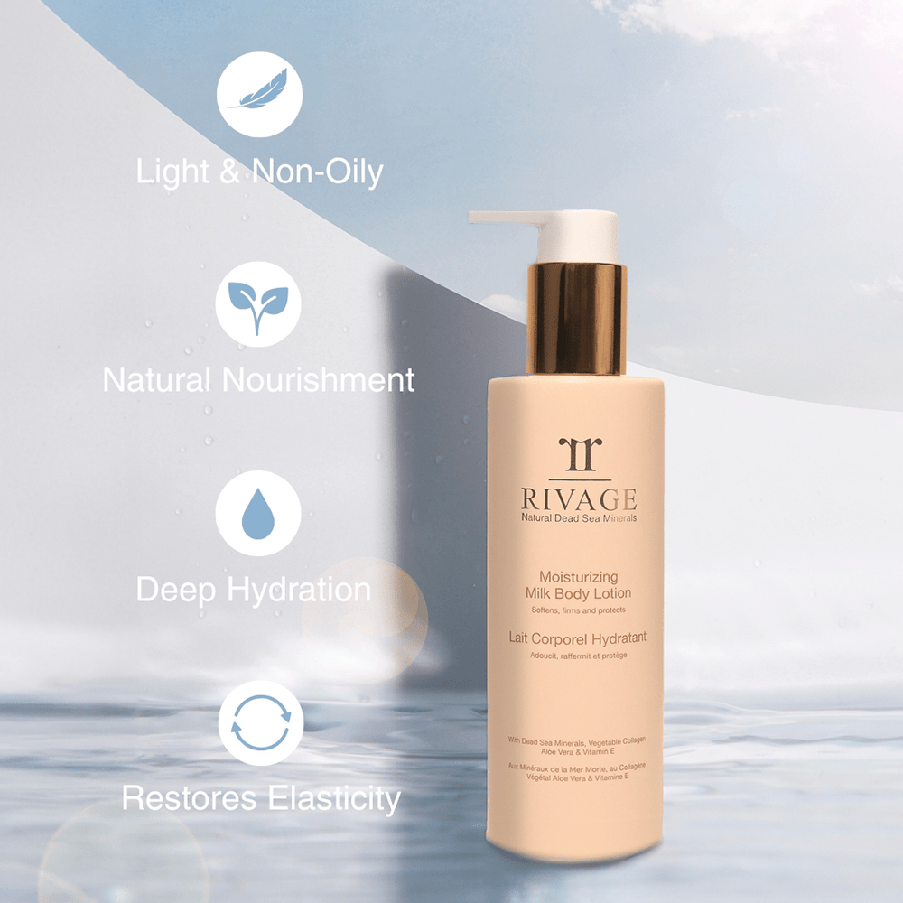 Moisturizing Milk Body Lotion with Vegetable Collagen - Bottle 200ml - Otloubnow